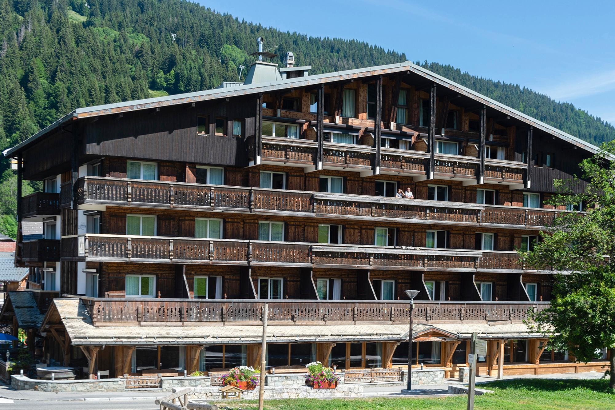 Chalet-Hotel La Marmotte, La Tapiaz & Spa, The Originals Relais Les Gets Exterior foto
