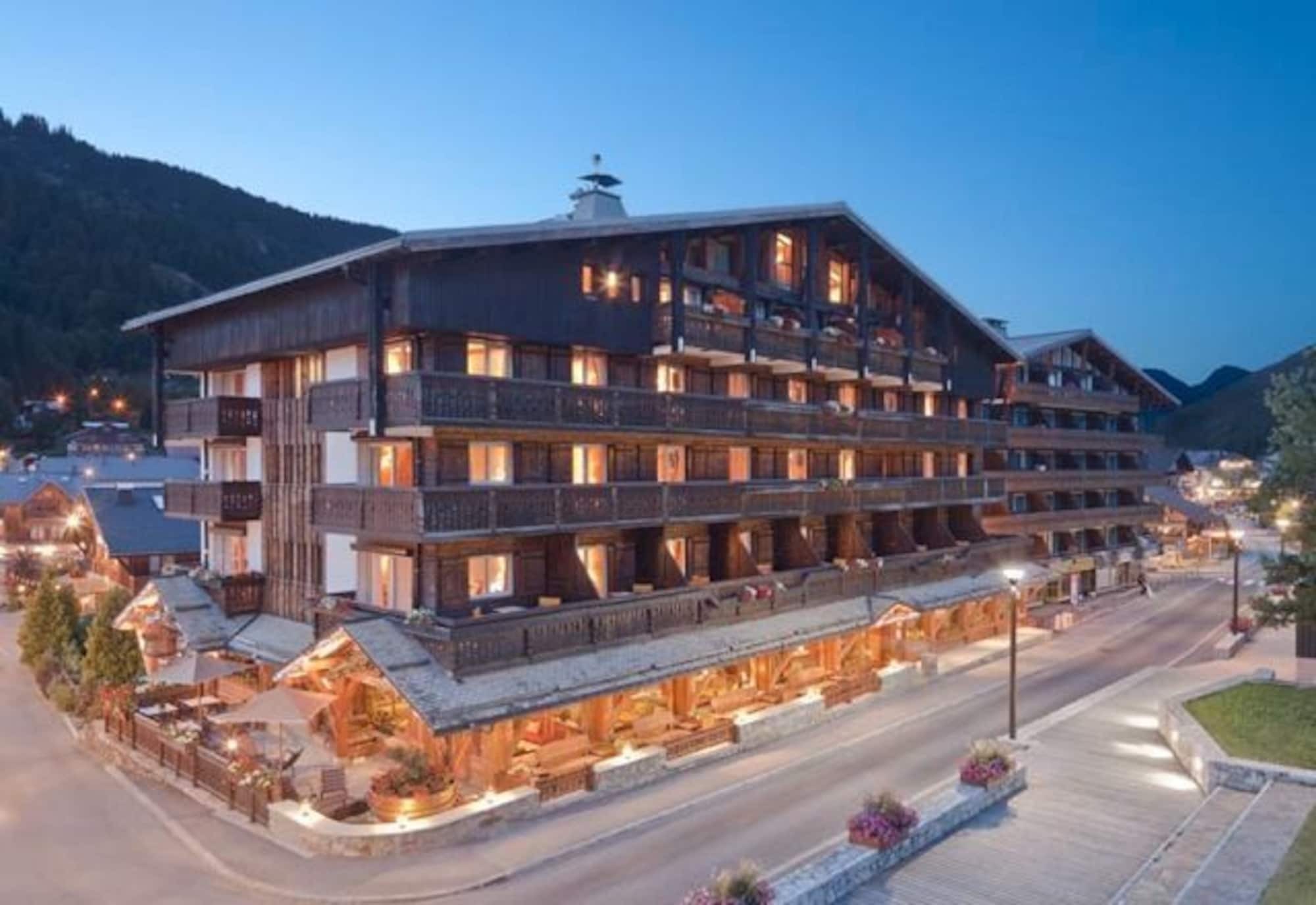 Chalet-Hotel La Marmotte, La Tapiaz & Spa, The Originals Relais Les Gets Exterior foto
